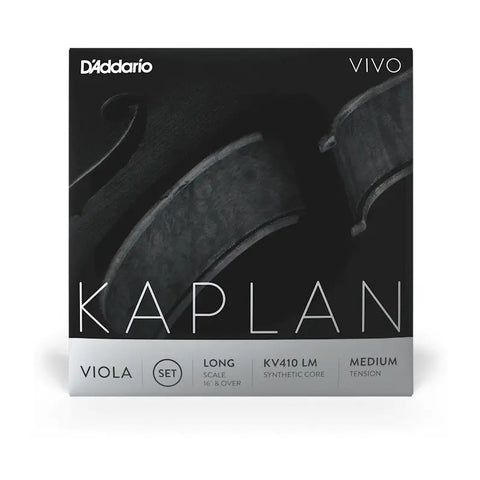Set De Cuerdas Kaplan Vivo Para Viola D'addario, Tensión Media