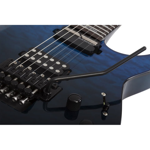 Guitarra Schecter Reaper-6 Fr S Elite Deep Ocean Blue Diestro Azul Ébano