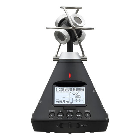 Grabadora De Audio Espacial  Para Vr Y Ar 360 Zoom H3-vr Negro