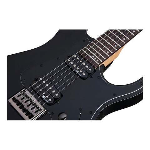 Guitarra Eléctrica Schecter Sgr Banshee-6 Tilo Satin Black 24 Trastes