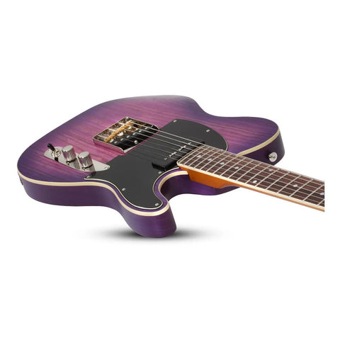 Guitarra Electrica Solida Schecter Pt Special Diestro Purple Burst Pearl