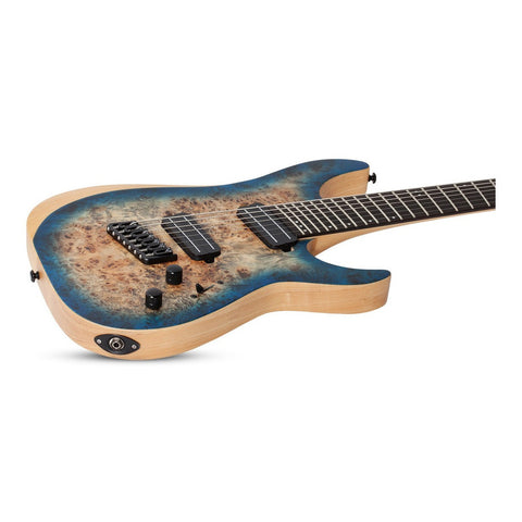 Guitarra Eléctrica Schecter Reaper-7 Multiscale 7 Cuerdas Fresno Satin Sky Burst