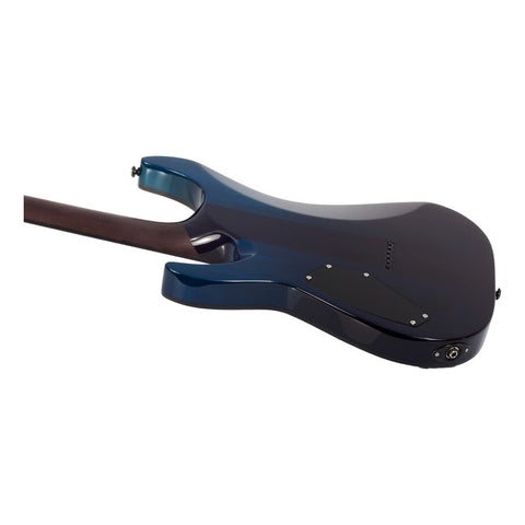 Guitarra Eléctrica Deep Ocean Blue Schecter Reaper-6 Elite Diestro