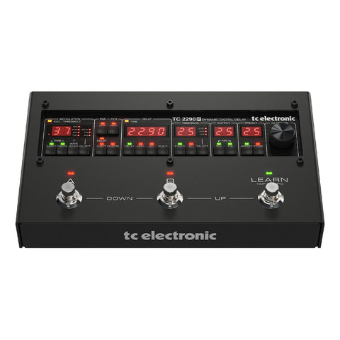 Pedal De Guitarra Reverb T.c. 2290 P Dynamic Digital Delay Negro