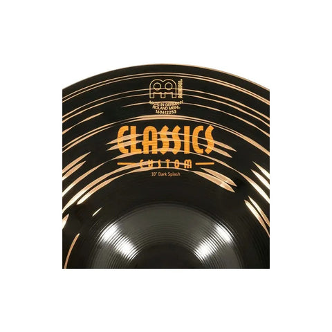 Platillo Splash 10'' Meinl Classics Custom Dark B10 Percusión