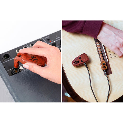 Pastilla Sistema Inalámbrico Para Inst Acústicos Kna U-wi Naranja Oscuro