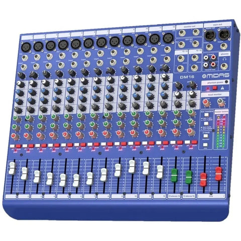 Mezcladora Analógica 16 Canales C/preampli P/mic, Midas Dm16