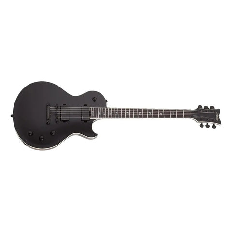 Guitarra Eléctrica Schecter Solo-ii Elite Evil Twin Black Sa Diestro Negro Ébano