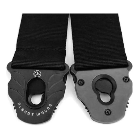 Correa Para Guitarra / Bajo Con Traba Daddario Pwspl200 Negro
