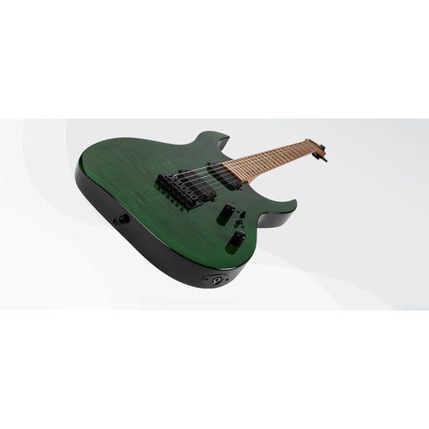 Guitarra Eléctrica 6 Cuerdas Spira Guitars S-450 Trans Green Diestro Verde
