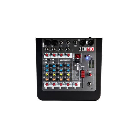 Mezcladora De 6 Canales Con Efectos Allen & Heath® Zed-6fx