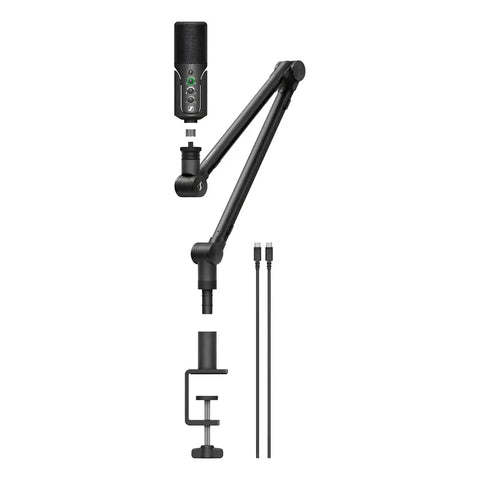 Set De Micrófono Usb-c Sennheiser Profile Streaming Set Negro