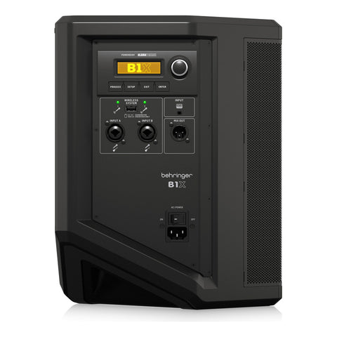 Altavoz Bocina Portátil Recargable Con Efectos Behringer B1x Negro