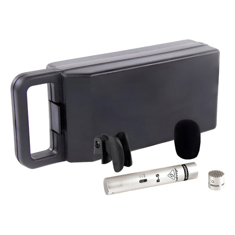 Micrófono Condensador P/ Estudio Con Diafragma, Behringer B5 Plateado