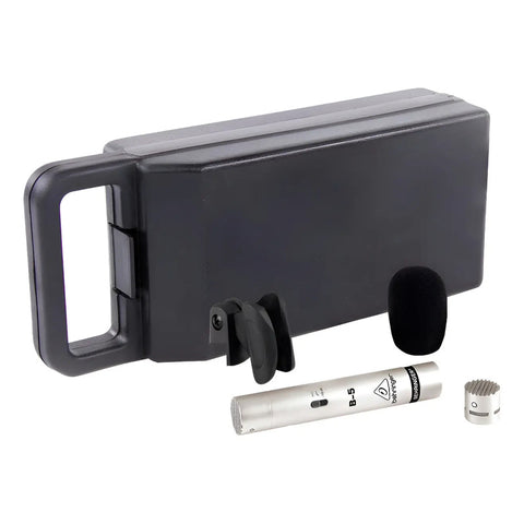 Micrófono Condensador P/ Estudio Con Diafragma, Behringer B5 Plateado