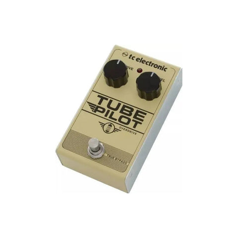 Pedal Tc Electronic Tube Pilot Overdrive Para Guitarra De 9 V Blanco Navajo