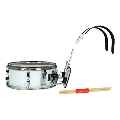 Tarola Marcha 14 X 5.5 PuLG New Beat Nb-masd1 Baquetas Whi Casco Blanco