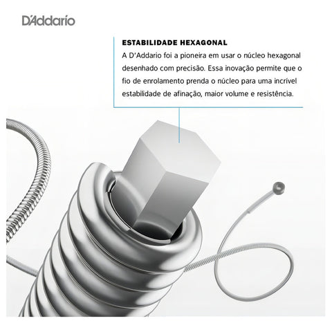 Cuerda De Guitarra D'addario Phosphor Bronze Ej24 0.13 De Acero