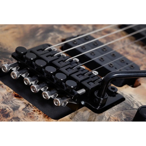 Guitarra Eléctrica Sólida 6 Cuerdas Schecter C-6 Fr Pro Aub Diestro Aurora Burst Wengué