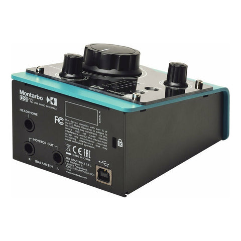 Interfaz De Audio Usb Montarbo Dsi-12 1 Canal 24bit 192khz Cian