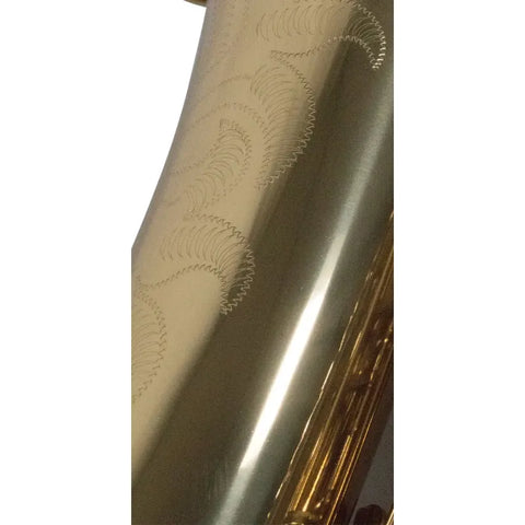 Saxofon Tenor Tonalidad Bb Llave De F# Wesner Sst1000-g