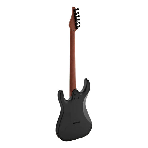 Guitarra Eléctrica 6 Cuerdas Jet Guitars Js-501 Satin Black Color Negro Material Del Diapasón Palo De Rosa Orientación De La Mano Diestro