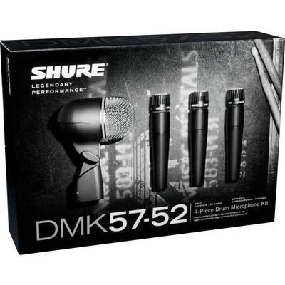 Shure Dmk57-52 Juego De Microfonos Para Bateria Color Negro