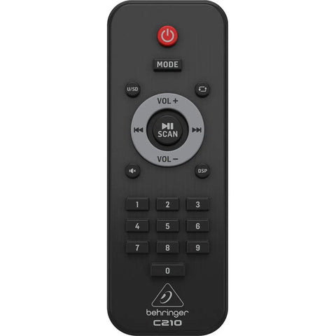 Bafle Activo De Columna Modular Portatil Behringer C210 Negro