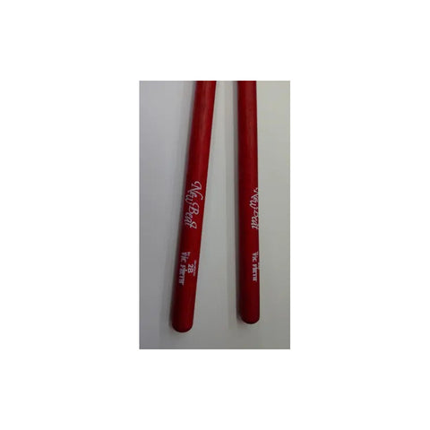 New Beat Nb-2bnr By Vic Firth Baquetas 2b Punta Nylon Rojas Color Rojo