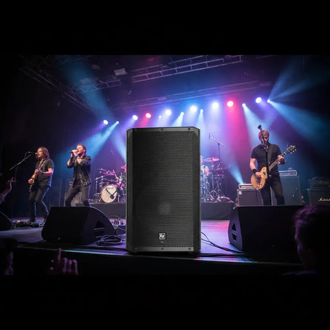 Monitor De Escenario Electro-voice Elx200-15p Portátil Black