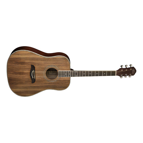 Oscar Schmidt Og2koa Guitarra Acustica Dreadnought Caoba Color Marrón