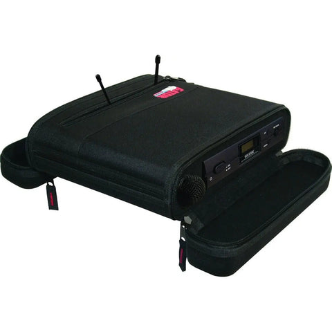 Case Mochila P/sistema Inalámbrico De Micrófono, Gator Gm-1w Negro