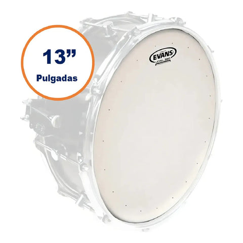 Evans B13dry Parche Golpe Tarola 13 PuLG Genera Dry Coated
