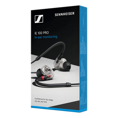 Sennheiser Ie 100 Pro Cle Audífonos In Ear Para Monitoreo Color Clear