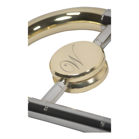 Wesner Ptt1000-l Trombón Tenor De Vara Bb Si Bemol Estuche