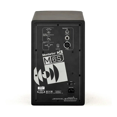 Monitor De Estudio De 6.5  Montarbo M6s Negro