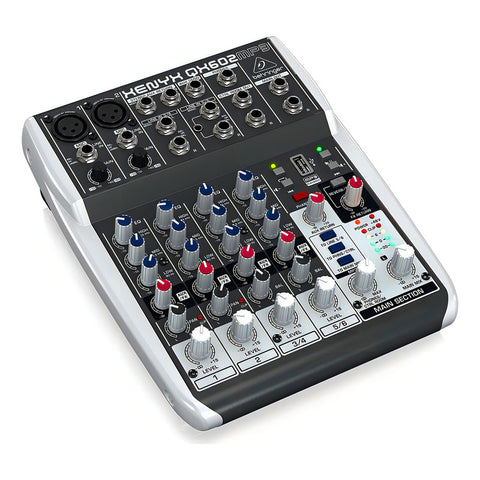 Consola Behringer Qx602mp3 De Mezcla