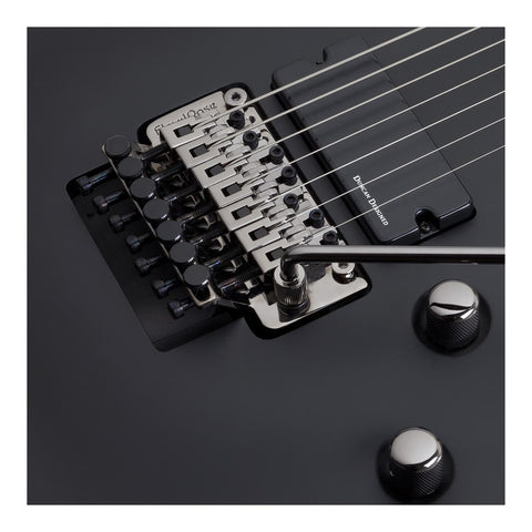 Guitarra Eléctrica Negro Satinado, Schecter Demon-7 Fr