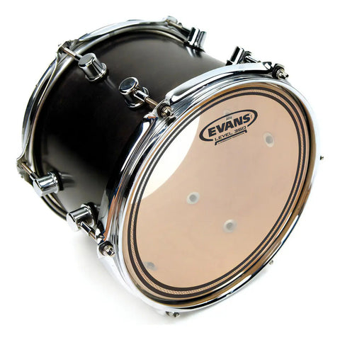 Parche Para Tom De Batería 12 Pulgadas Evans Drumheads Tt12ec2s Clear