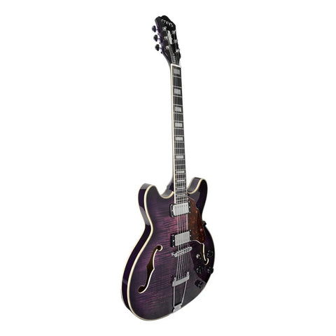 Guitarra Mars Electrica Mod. Hollowbody 335 Classic Violin Diestro Violin