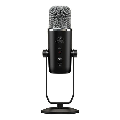 Micrófono Condensador Interfaz Usb Behringer Bigfoot Negro