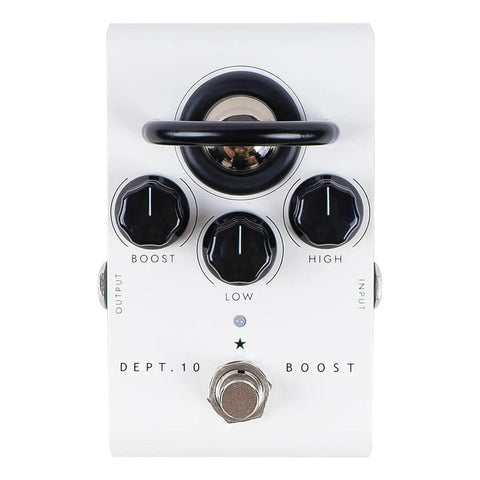 Pedal De Efectos Boost Un Canal Blackstar Dept. 10 Boost Blanco