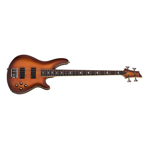 Bajo Electrico Activo 4 Cuerdas Schecter Omen Extreme-4 Vsm Diestro Vintage Sunburst