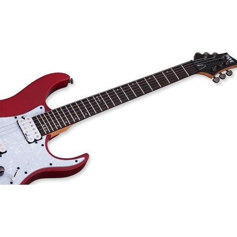 Guitarra Electrica Color Rojo, Sgr By Schecter Banshee-6 Diestro Metallic Red Palo De Rosa