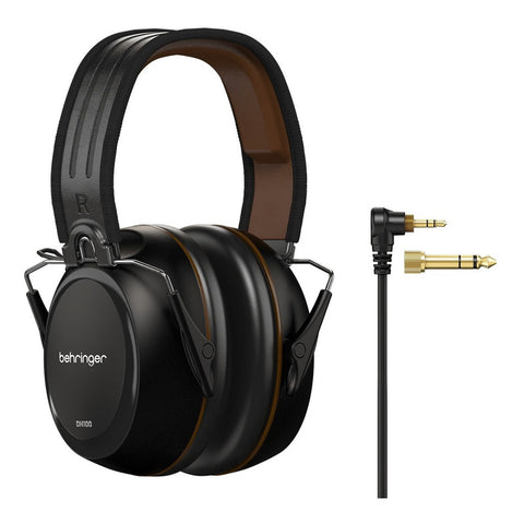 Audífonos P/estudio Con Aislamiento De Ruido Behringer Dh100 Negro