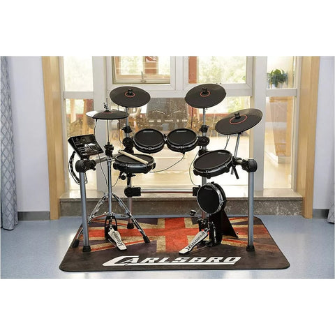 Tapete Antideslizante Para Batería Carlsbro Drum Mat Bandera