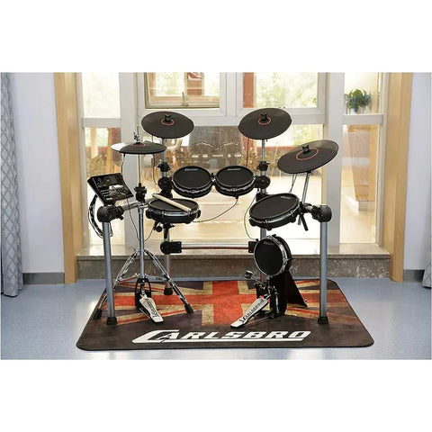 Tapete Antideslizante Para Batería Carlsbro Drum Mat Bandera