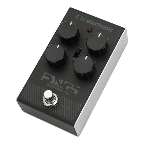 Pedal Efecto Distorsion Tc Electronic Fangs Metal Distortion Negro