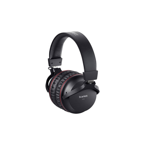 Interfaz De Audio Focusrite Scarlett 2i2 Studio 4ta. Gen. Color Rojo/negro