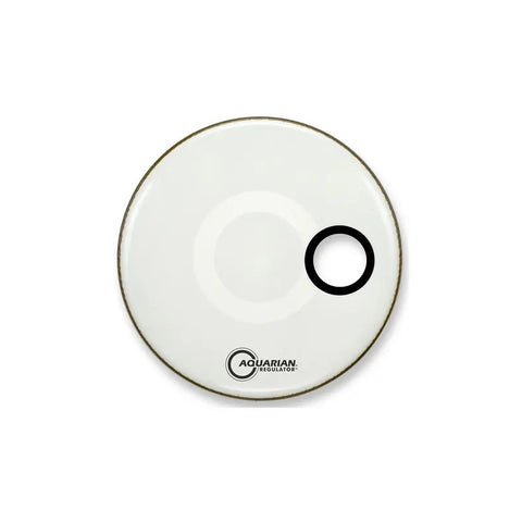 Parche Batería Aquarian Regulator 24 Pulgadas Resonante No Hidráulico